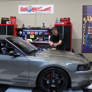 M.P. Cobra Fan at Autogeek with Mike Phillips