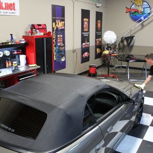 M.P. Cobra Fan at Autogeek with Mike Phillips