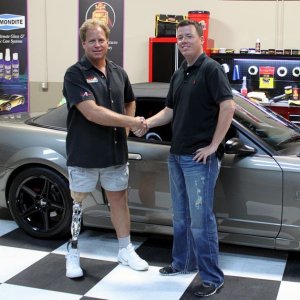 M.P. Cobra Fan at Autogeek with Mike Phillips