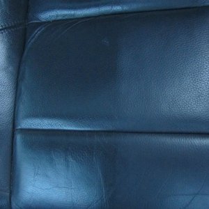 Optimum Power Clean used on leather seat