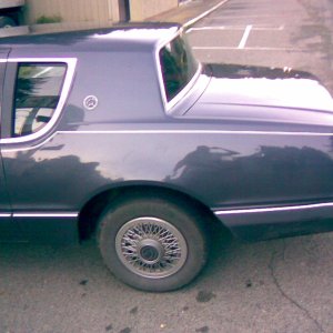1984 merc cougar original paint restoration