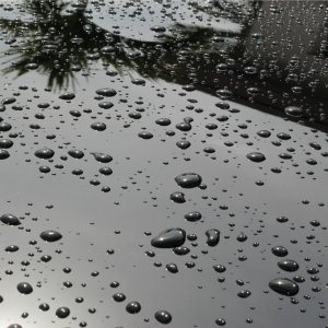 water beading