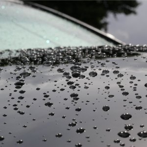 water beading