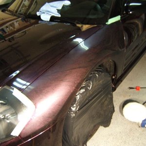 sunstealth dampsanding an Eclipse Spyder