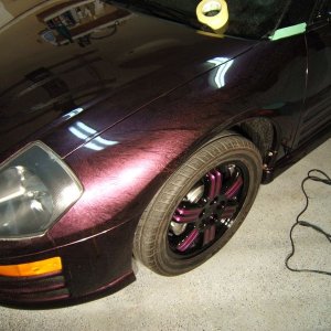 sunstealth dampsanding an Eclipse Spyder