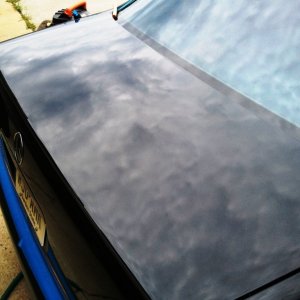 Cousin David's Mercedes
