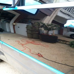 Cousin David's Mercedes