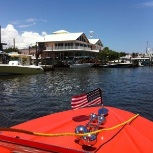 1967 Starline Deville at the Stuart Inlet 2011 4th of July
