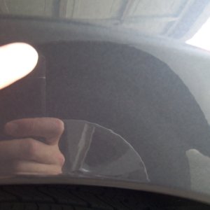 Scratch removal with Ultimate Compound