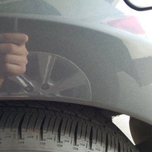 Scratch removal with Ultimate Compound