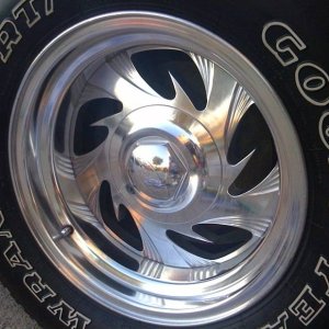 Aluminum Wheel  After Polish