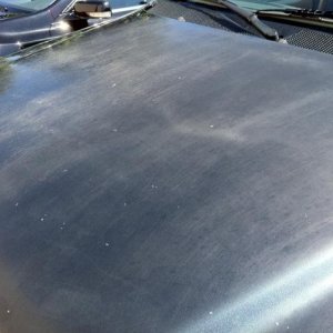 wasted Mercedes-benz paint