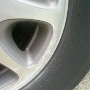 Clearcoated wheels
