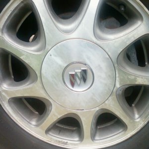 Clearcoated wheels