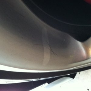 Scratched wheel from wire