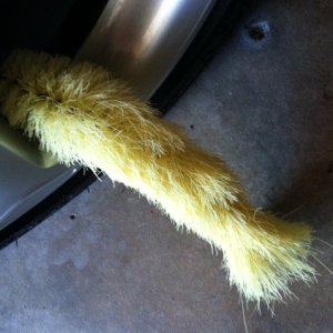 Broken Meguiar's brush
