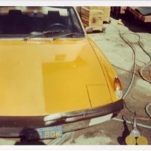 Porsche 914 ( before and after )