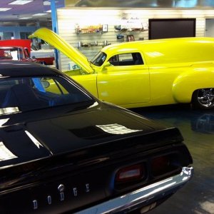 1949 Sedan Delivery on Display buffed out by Mike Phillips
