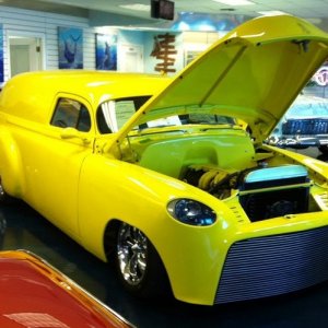 1949 Sedan Delivery on Display buffed out by Mike Phillips