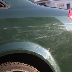 Buffer swirls from pro detailer