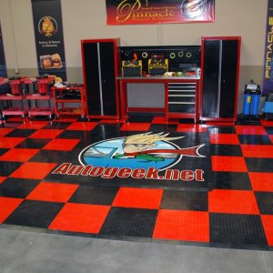 New Floor - Autogeek's Show Car Garage Studio History