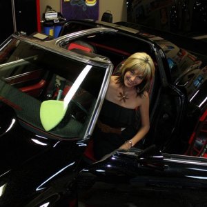 1977 Can Am Corvette - Glass Master Pro Glass Cleaner