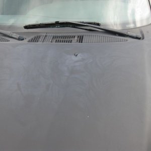 Flat Black Paint Warning Wax Smears