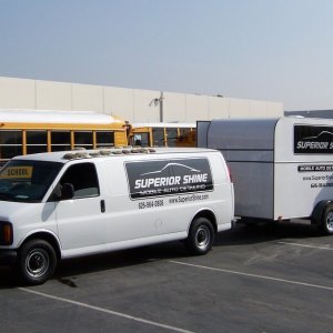 Superior Shine detail rig w/ trailer