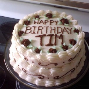 Tim Birthday Cake