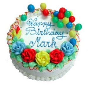 Mark Birthday Cake