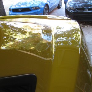 2010 Camaro Rear,freshly waxed
