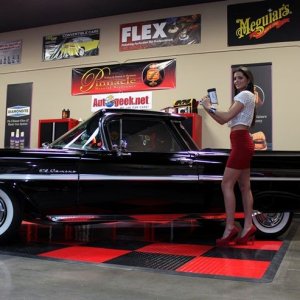 1959 Chevrolet El Camino - Extreme Makeover - Modeled by Christina