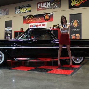 1959 Chevrolet El Camino - Extreme Makeover - Modeled by Tina