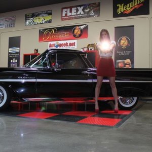 1959 Chevrolet El Camino - Extreme Makeover - Modeled by Tina