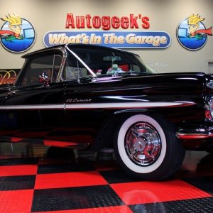 1959 El Camino with liquid wet black paint by Mike Phillips