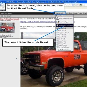 How To Subscribe to a Thread