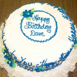 Dave Birthday Cake