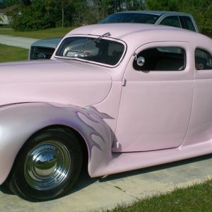 Tony's 1939 Pink Ford Coupe