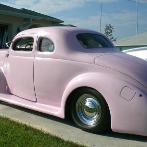 Tony's 1939 Pink Ford Coupe