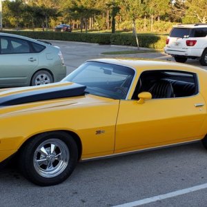 Very Cool Yellow Camaro
