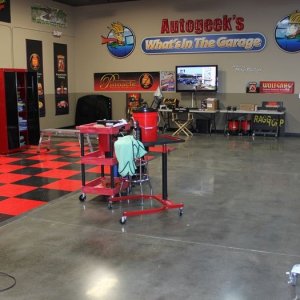 Cleaning TV Studio at Autogeek.net