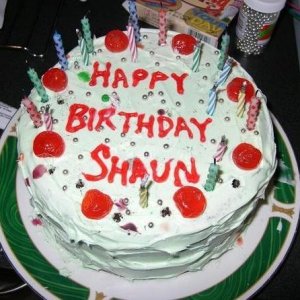 Shaun Birthday Cake