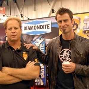 Bryan Fuller and Mike Phillips at Autogeek SEMA 2011