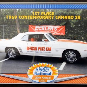 1st Place and Platinum Certified Show Winner at Eckler’s Winternationals