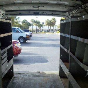 05' Chevy Van -1st Steps