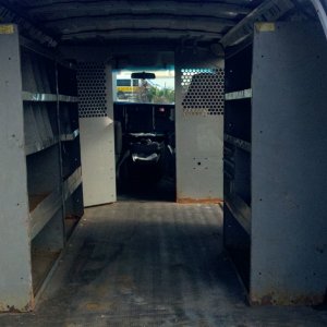 05' Chevy Van -1st Steps