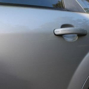 Back left passenger door
