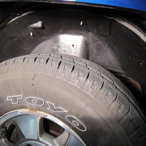 After Tar-X in wheel well
