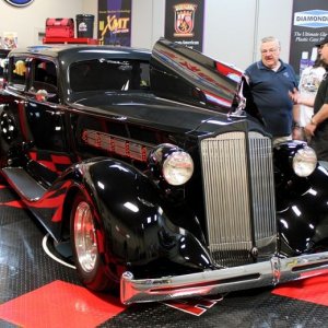 1936 Packard with an old school Hemi Engine on Autogeek's &quot;What's 