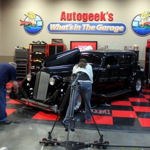 1936 Packard with an old school Hemi Engine on Autogeek's &quot;What's 